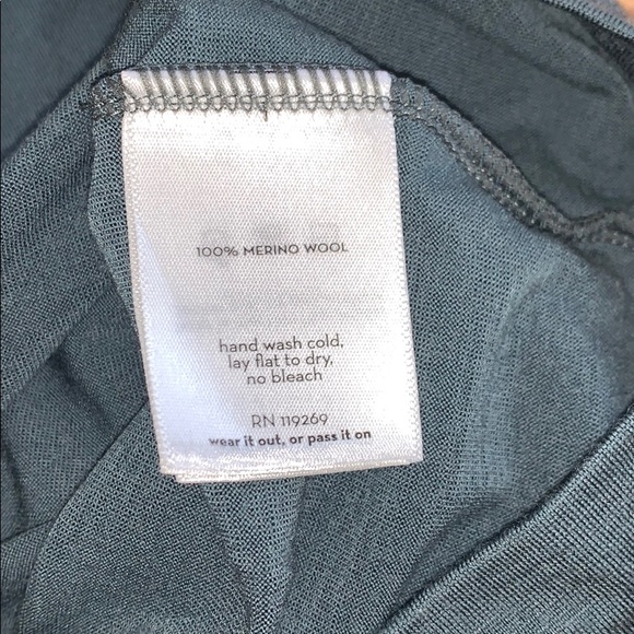 Nau Butterfly Merino Wool Dress XS NWT minimalist - Picture 9 of 12